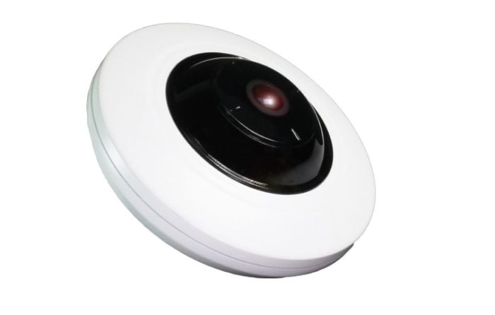 InVid ULT-P5PAN 5 Megapixel Network IR Indoor Dome Camera, 1.05mm Lens ULT-P5PAN by InVid