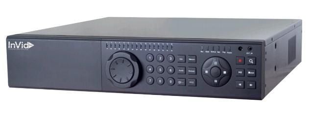 InVid PN1A-32X16-3TB 32 Channels 4K Network Video Recorder with 16 Plug & Play Ports, 3TB PN1A-32X16-3TB by InVid
