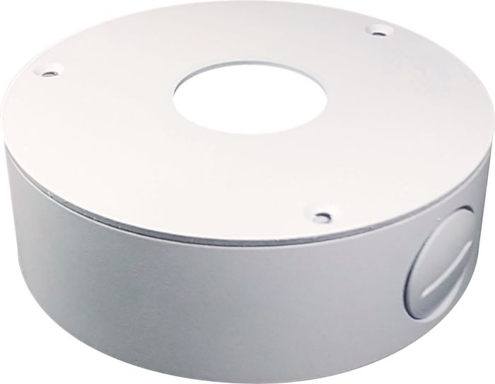 ENS UJB155-G Round Outdoor Junction Box for 3 Screw Base Security Cameras Bracket UJB155-G by ENS