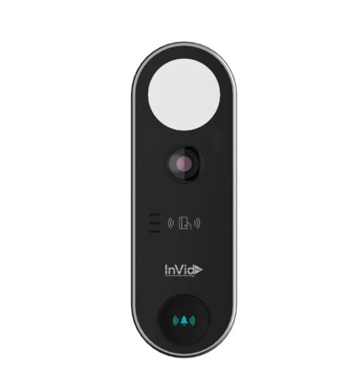 InVid PAR-P2DOORBELL 2 Megapixel IP Outdoor Doorbell Camera with 2.3mm Lens PAR-P2DOORBELL by InVid