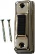 Alpha BC265C Surface Pushbutton, Unlighted Button, Silver BC265C by Alpha