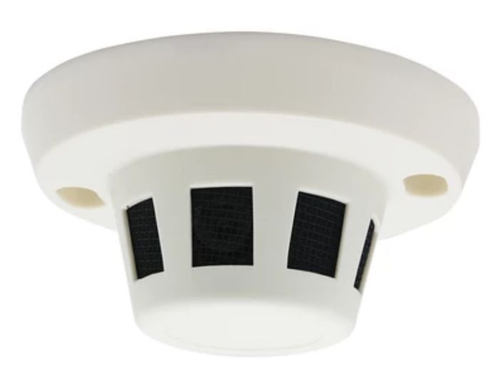 InVid ELEV-ALLSMOKE5 5 Megapixel TVI / AHD / CVI / CVBS Indoor Covert Smoke Detector Housing, 2.8mm Lens ELEV-ALLSMOKE5 by InVid