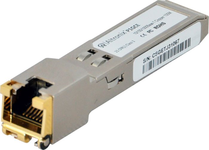 Altronix P1GCE Small Form-Factor Pluggable Copper Transceiver P1GCE by Altronix