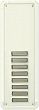 Alpha TBM8W 8 Button Only Panel Flush, White TBM8W by Alpha