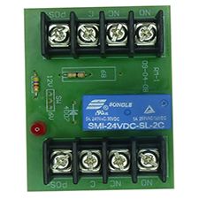 MG Electronics RM24 24VDC 5A DPDT Relay Module RM24 by MG Electronics