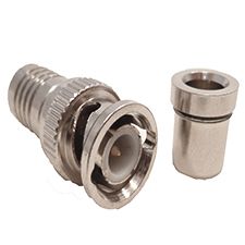 MG Electronics BNCCOMP BNC Compression Fitting for RG-59U BNC-COM-P by MG Electronics