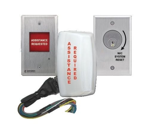 Camden Door Controls CX-WEC13FE  Universal Emergency Call System Kit with Key Switch Reset, Bilingual CX-WEC13FE by Camden Door Controls