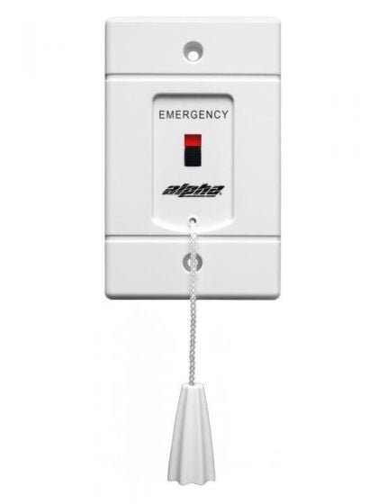 Alpha SF117-2A Emergency Pull Cord Station with Sliding Red Indicator SF117-2A by Alpha