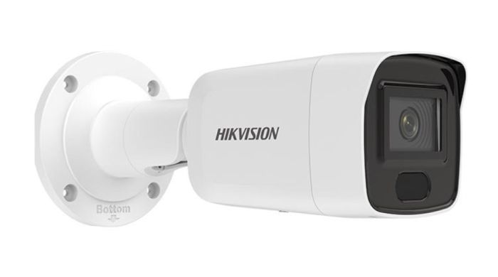 Hikvision PCI-B12F4S AcuSense 2 Megapixel IR Fixed Bullet Network Camera with 4mm Lens PCI-B12F4S by Hikvision