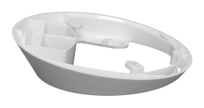 ATV HDA401 Wedge Mount for use with Dome Cameras, White HDA401 by ATV