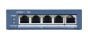 Hikvision DS-3E0505P-E 4 Port Unmanaged Gigabit PoE Switch DS-3E0505P-E by Hikvision