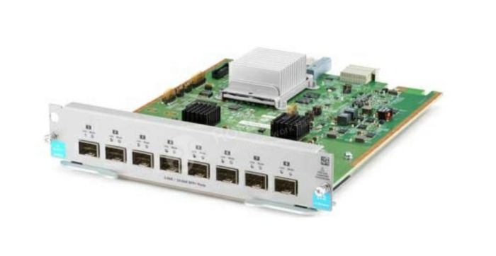 HPE J9993A Aruba 8 Port 1G/10GbE SFP+ MACsec v3 zl2 Module J9993A by Hewlett Packard Enterprise