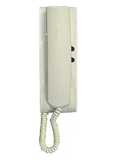 Alpha 8877 Twisted Pair Handset, White 8877 by Alpha