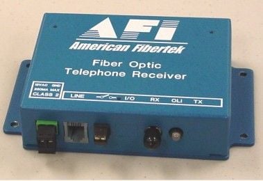 American Fibertek RX-86B-SL Telephone System (POTS) Ring Down Rack Card Multi-mode RX-86B-SL by American Fibertek
