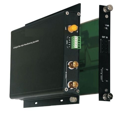 American Fibertek FT210AB-SSRL 2 Channel Long-haul Video Receiver with 1 Channel Audio Transceiver, Single Mode FT210AB-SSRL by American Fibertek