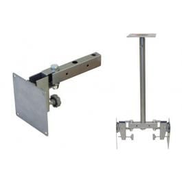 VMP LCD-CM2 Dual Small Flat Panel Ceiling Mount Adapter, Silver LCD-CM2 by VMP