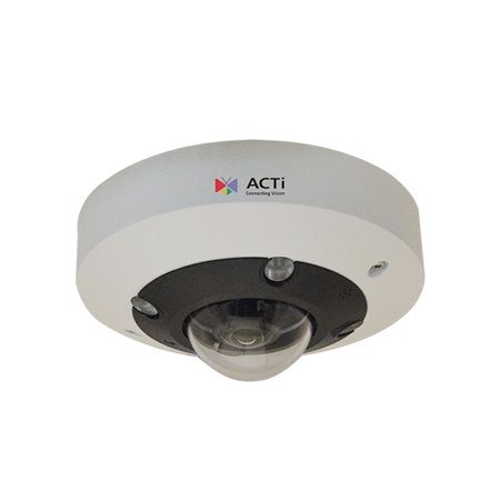 ACTi A711 12 Megapixel Network IR Outdoor Hemispheric Dome Camera with 1.65mm Lens A711 by ACTi