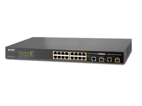 ACTi PPSW-3100 16-Port 802.3at PoE Data Switch PPSW-3100 by ACTi