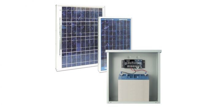 Securitron BPSS-20 Solar Power Supply, 12V with 20W Solar Panel and 18Ah Battery BPSS-20 by Securitron