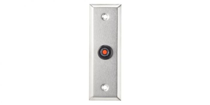 Alarm Controls RP-44SLIM 1-1/2” Narrow Slim-line, Stainless Steel Wall Plate, DPDT RP-44SLIM by Alarm Controls