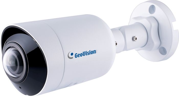 Geovision GV-TBLP5800 AI 180&deg; Panoramic 5 Megapixel H.265 Super Low Lux WDR Pro IR Fixed Bullet IP Camera 84-TBLP580-0010 by Geovision