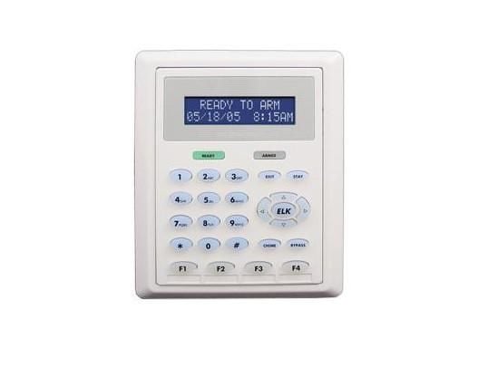 ELK M1KP2 Low-Profile LCD Keypad, 32 Characters, Flush Mount Option M1KP2 by ELK