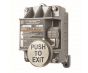 Alarm Controls EXP-1 Momentary Action Switch, PUSH TO EXIT EXP-1 by Alarm Controls