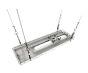 Crimson CAS1W Suspended Ceiling Adapter with 4" Extension Pipe, White CAS1W by Crimson