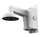 SecurityTronix ST-WM6B Wall Mount Bracket for Dome Camera with Junction Box - White ST-WM6B by SecurityTronix