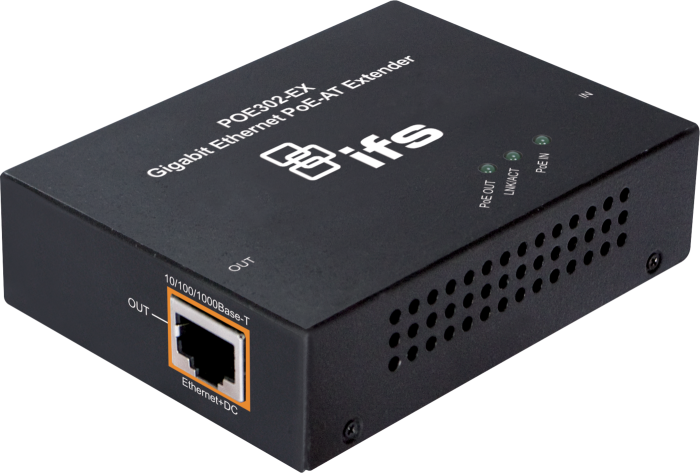 GE Security Interlogix POE302-EX Gigabit Ethernet PoE-AT Extender POE302-EX by Interlogix