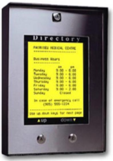 Alpha TE7010-LCD 1000 Name Electronic Directory, Surface Mount TE7010-LCD by Alpha