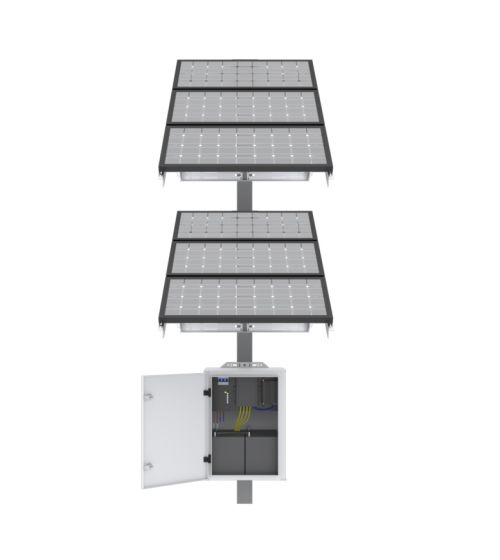 Speco SXC600 600W Solar Powered Panel with Mounting Hardware SXC600 by Speco