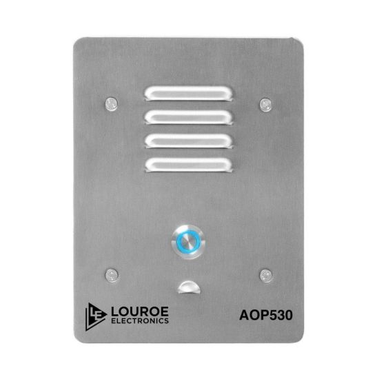Louroe Electronics LE-530 Speakerphone with Pushbutton Full-Duplex Communication and DSP LE-530 by Louroe Electronics