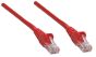 Intellinet 347327 IEC-C5-RD-0.5 Network Cable, Cat5e, UTP, 100% Copper, RJ45 Male / RJ45 Male, 0.15 m (0.5 ft.), Red 347327 by Intellinet