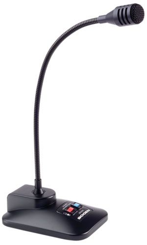 Bogen DDU250 Desktop Dynamic Gooseneck Microphone, 16" DDU250 by Bogen