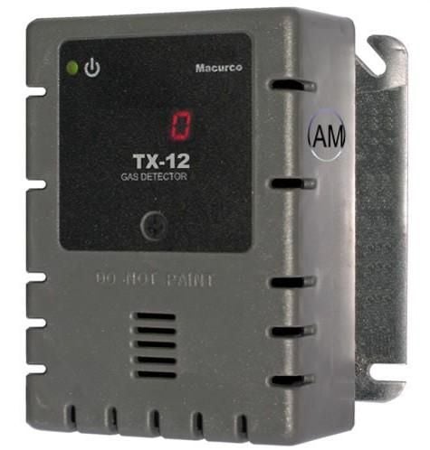 Macurco TX-12-AM 120V Ammonia AM Fixed Gas Detector Controller and Transducer TX-12-AM by Macurco