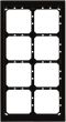 Alpha MT8-2B 4HX2W Module Panel Frame, Brown MT8-2B by Alpha