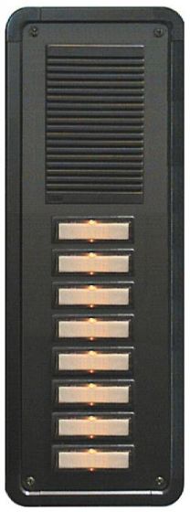 Alpha TT8BS 8 Buttons Entry Panel, Brown, Surface TT8BS by Alpha
