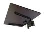 Crimson MSG Tempered Glass Shelf for Carts or Stands, Black MSG by Crimson