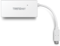 TRENDnet TUC-H4E 4-Port USB-C Mini Hub TUC-H4E by TRENDnet
