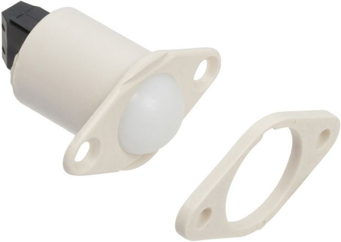 Nascom N005TW-ST Recessed 3/4" Stubby Rollerball Terminal Switch, White N005TW-ST by Nascom