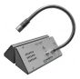 Alpha SC-300ILX Counter Top Ticket Window Intercom System with T-Coil Transmitter SC-300ILX by Alpha