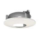 Vitek VT-TFMT-L Semi Flush Ceiling Dome Mount for Large Motorized Vandal Dome Camera, Ivory
