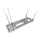 Crimson CAS1W Suspended Ceiling Adapter with 4" Extension Pipe, White
