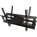 Crimson C63D Ceiling Mount Box and Universal Screen Adapter Assembly for 37" to 75" Dual Back to Back Screens, Black
