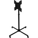 Crimson M46P Collapsible Floor Mobile Cart for 32" to 55"+ Displays