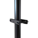 Crimson CLAMP3 Clamp Attaches to Unistrut, Pipe or any Round or Rectangular Structure up to 3.5" in Diameter, Black