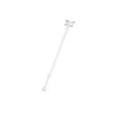 Hanwha Vision SBP-302CMASW Telescopic Pendant Mount with Swivel Adaptor, White