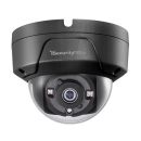 SecurityTronix ST-HDC2FD-BLK 2MP HD-TVI Outdoor IR Dome Camera with 3.6mm Lens, Black Housing