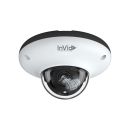 InVid PAR-P5UFO28NH-AI 5 Megapixel IP Outdoor Low Profile IR Dome Camera with 2.8mm Lens